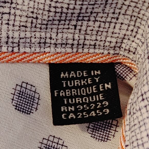 MEN'S TED BAKER  LIGHT BLUE BUTTON DOWN SHIRT SIZE 1 / XS - Picture 12 of 15